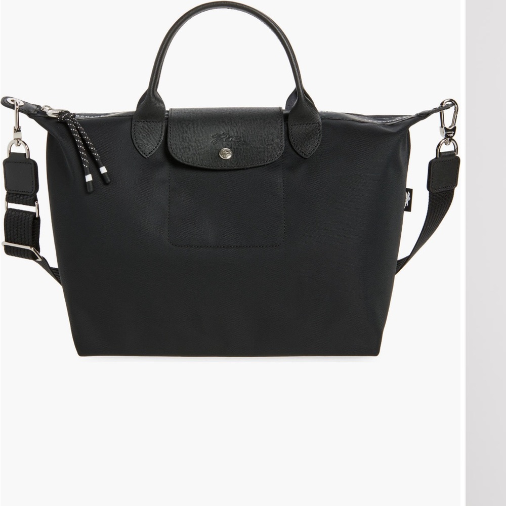 Longchamp Black Le Pliage Medium Energy